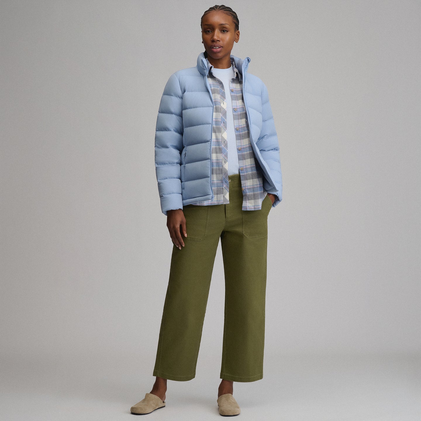 Women's EB Stretch Down Jacket-Cascade-4