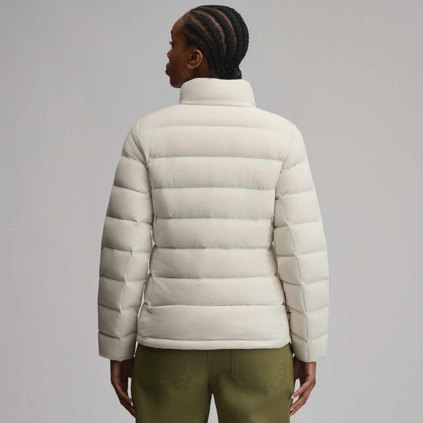 Women's EB Stretch Down Jacket-Vapour-10