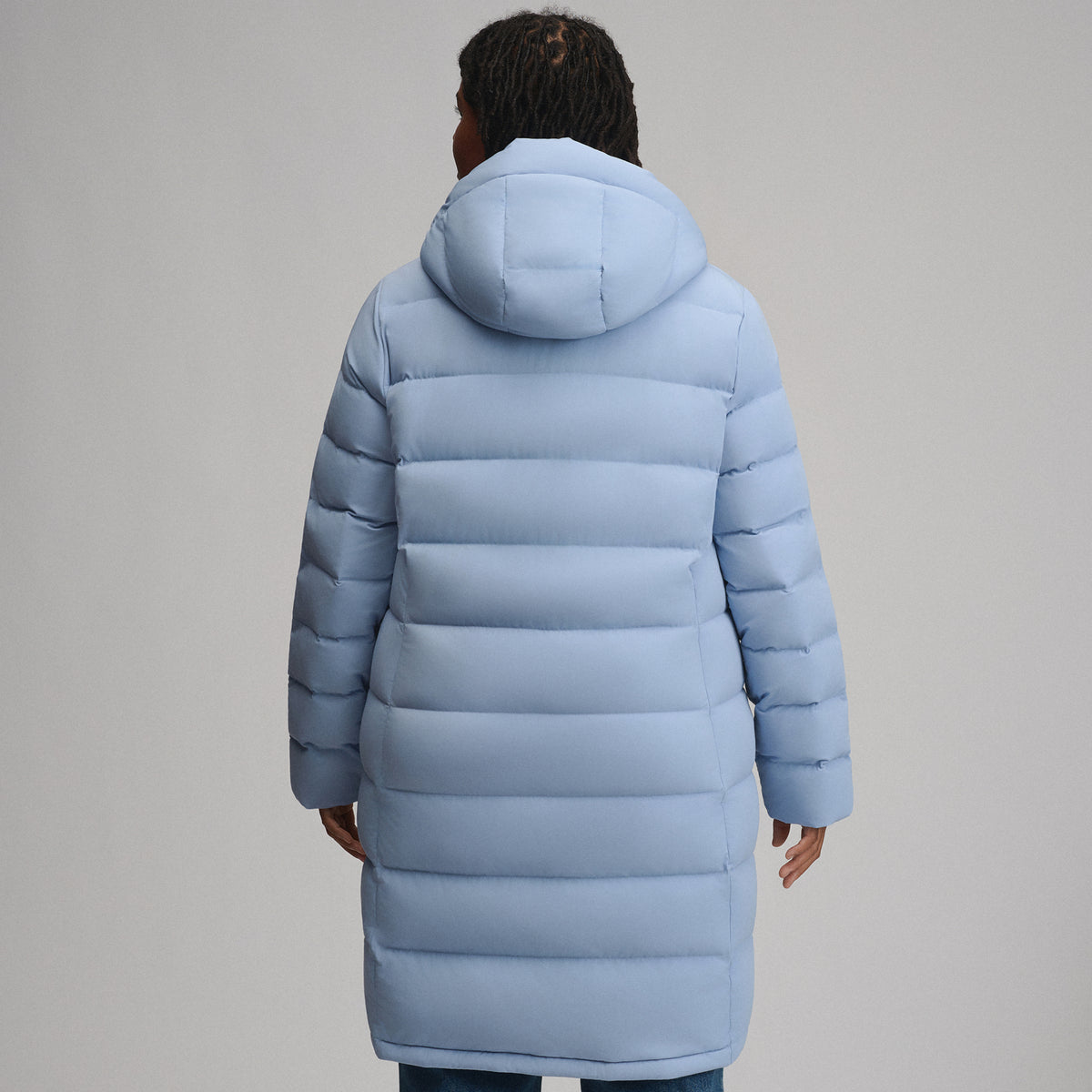 Women's EB Stretch Down Parka-Cascade-7