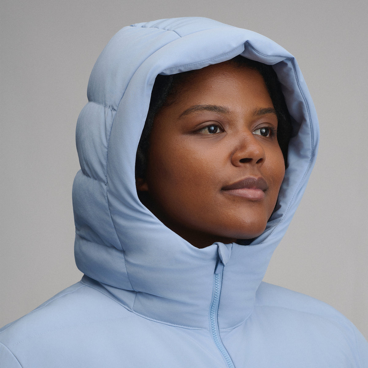 Women's EB Stretch Down Parka-Cascade-9