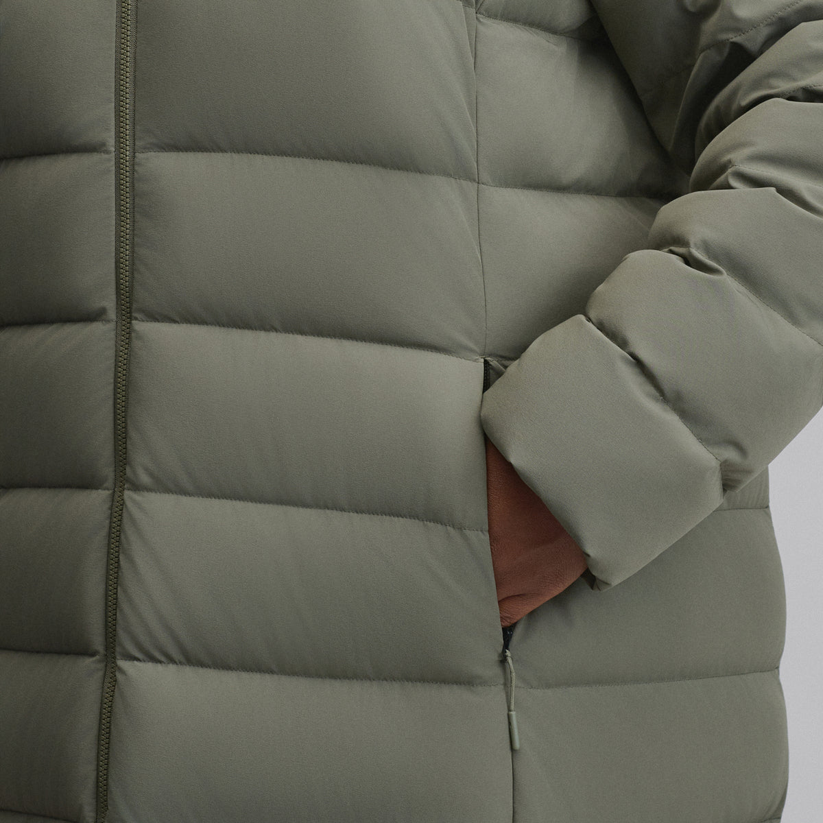 Women's EB Stretch Down Parka-Sprig-13