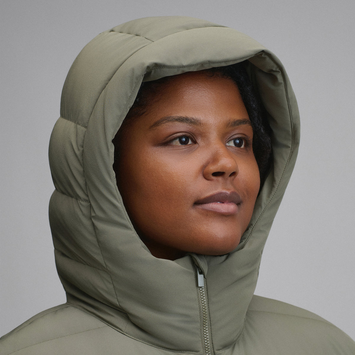 Women's EB Stretch Down Parka-Sprig-14