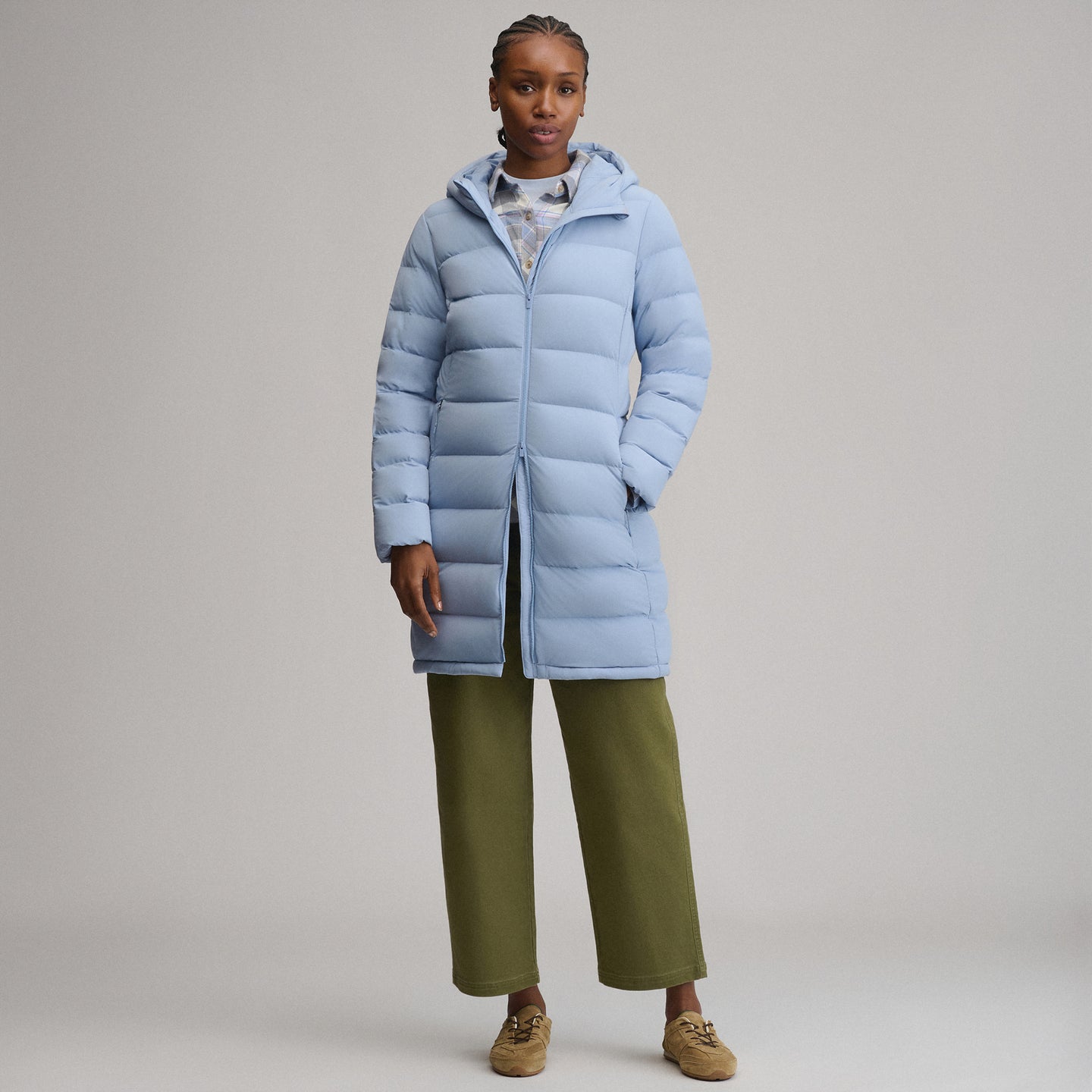 Women's EB Stretch Down Parka-Cascade-5