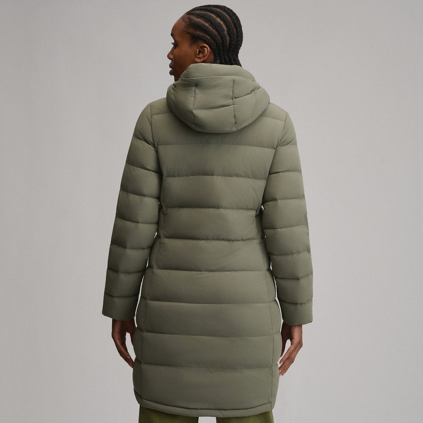 Women's EB Stretch Down Parka-Sprig-7