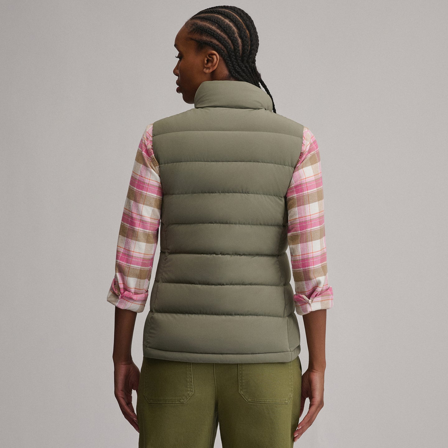 Women's EB Stretch Down Vest-Sprig-6