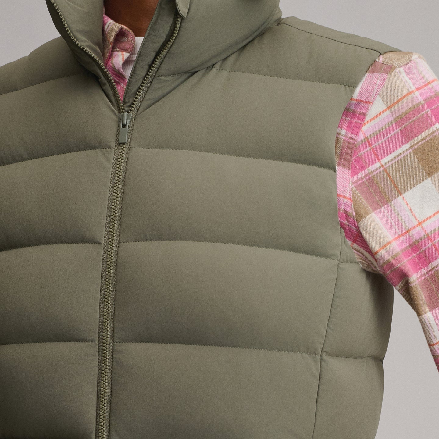 Women's EB Stretch Down Vest-Sprig-7