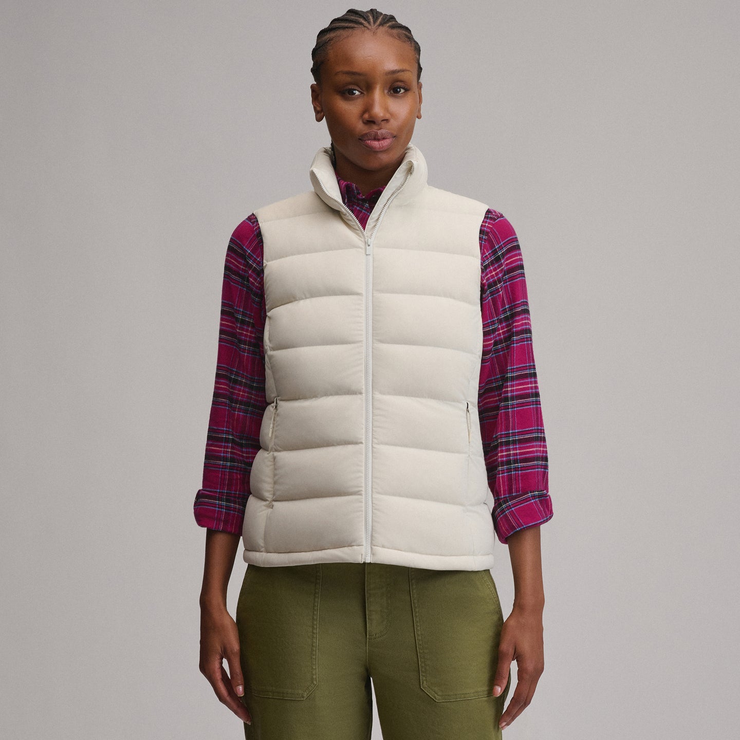Women's EB Stretch Down Vest-Vapour-9