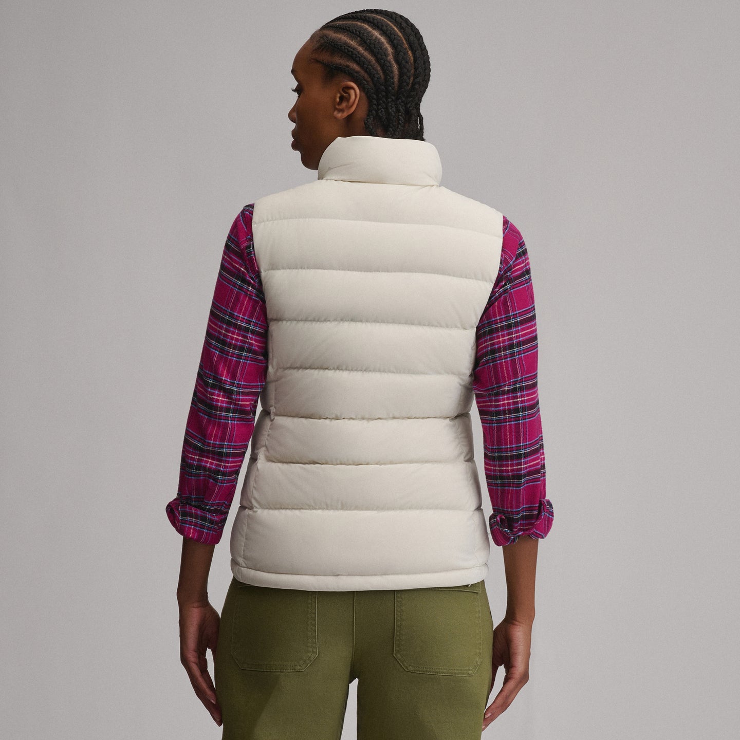Women's EB Stretch Down Vest-Vapour-10
