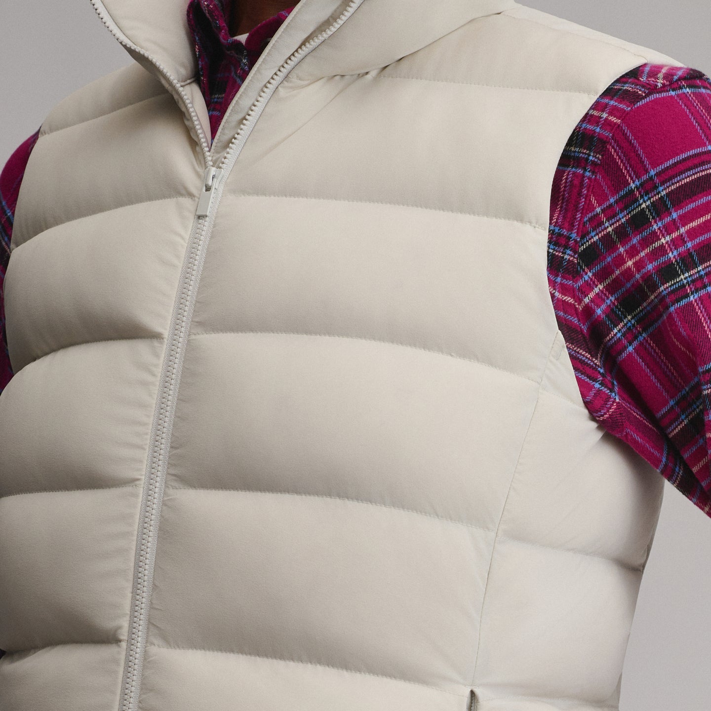 Women's EB Stretch Down Vest-Vapour-11