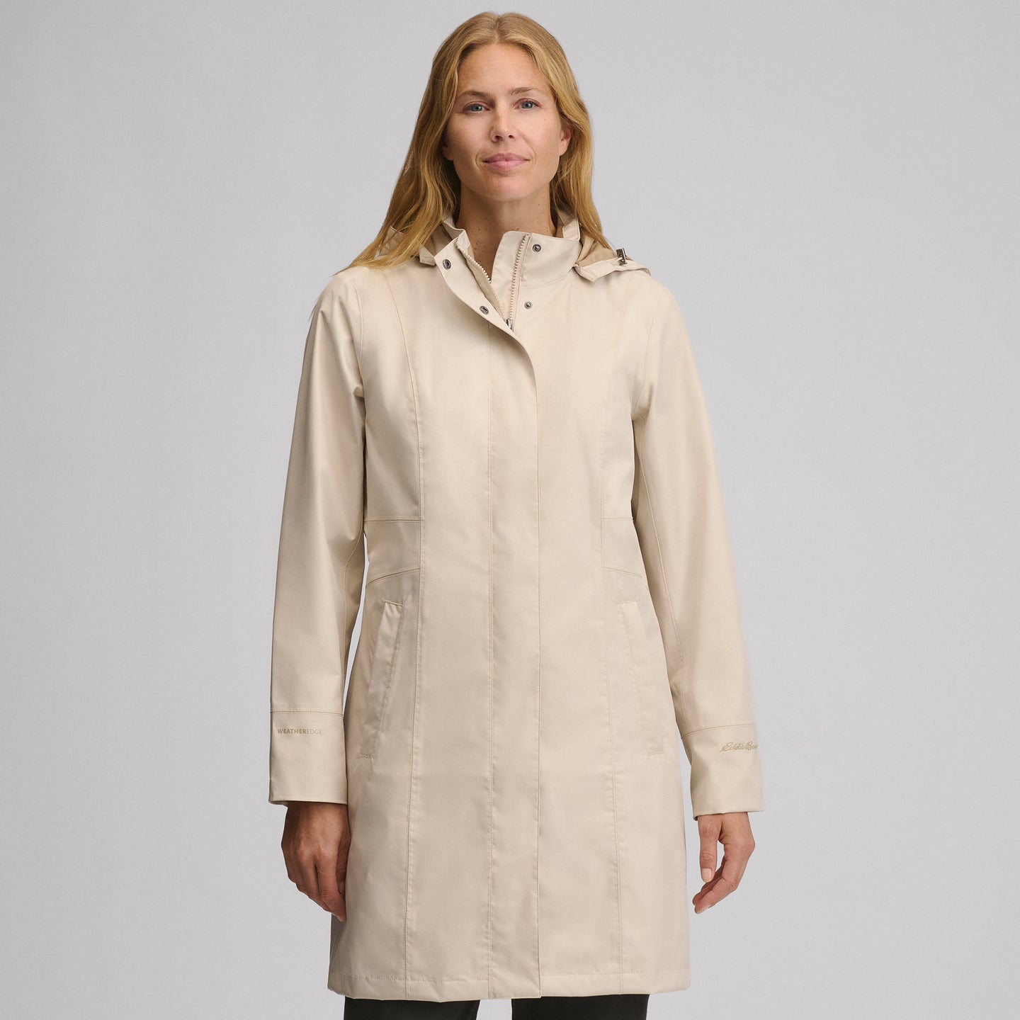 Women's Girl on the Go® Waterproof Trench Coat-Jute-6