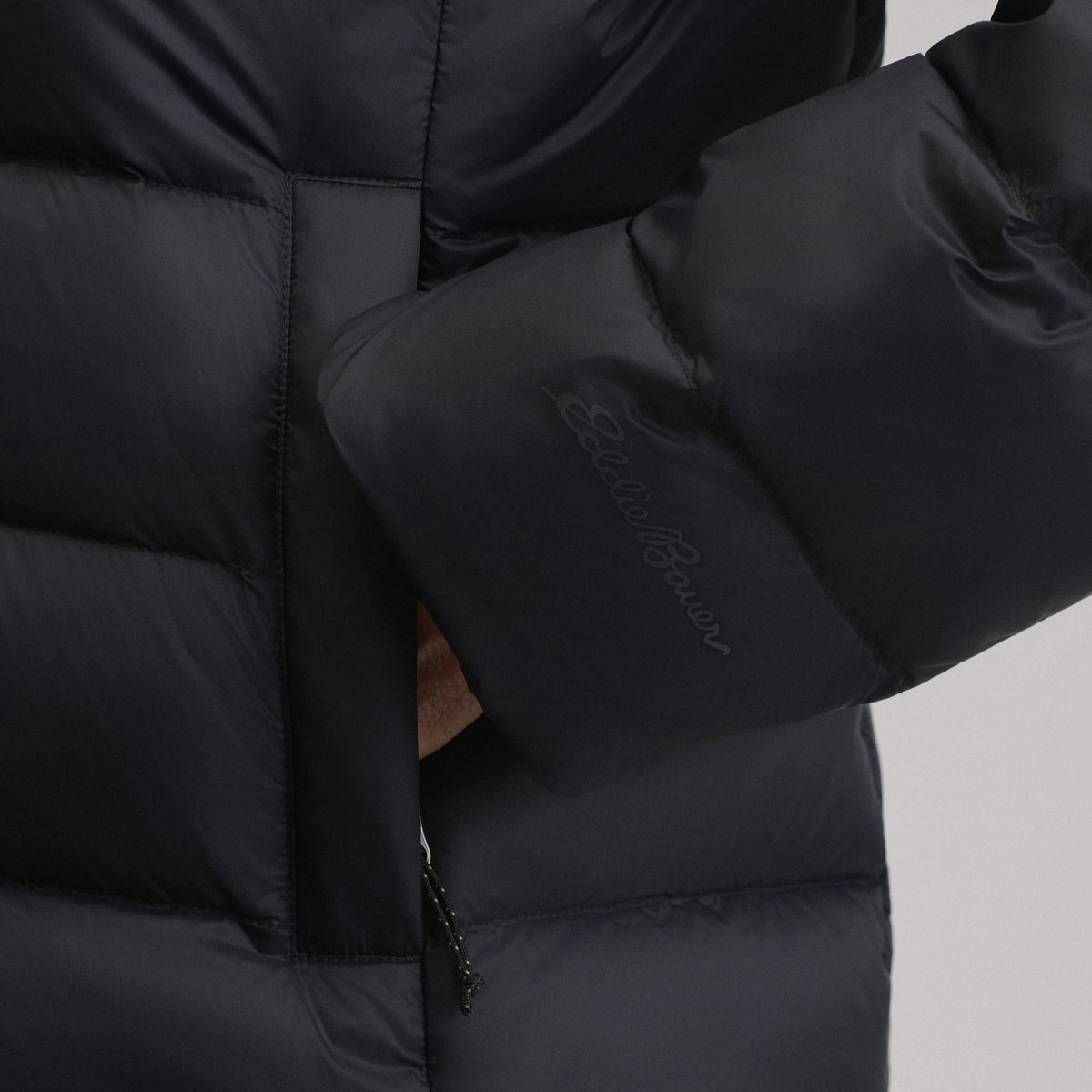 Hoodie Cirruslite Down-Black-3