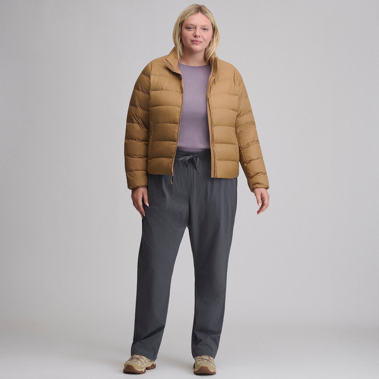 Women's CirrusLite Down Jacket-Camel-10