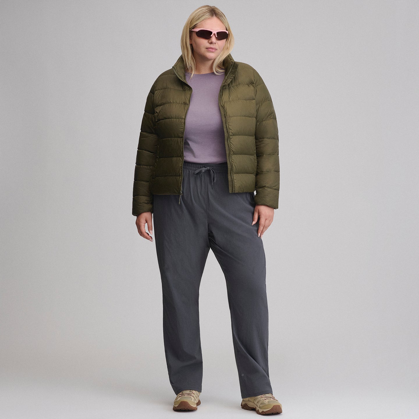 Women's CirrusLite Down Jacket-Dark Fatigue-15