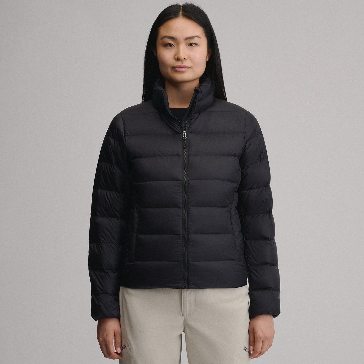 Women's CirrusLite Down Jacket-Black-5