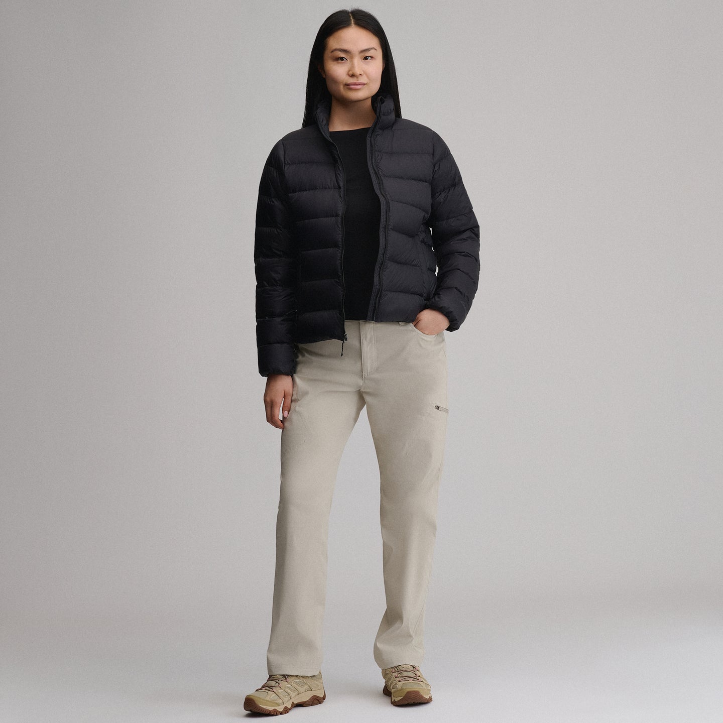 Women's CirrusLite Down Jacket-Black-8