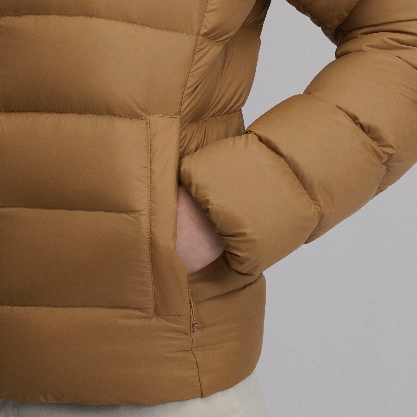 Women's CirrusLite Down Jacket-Camel-11