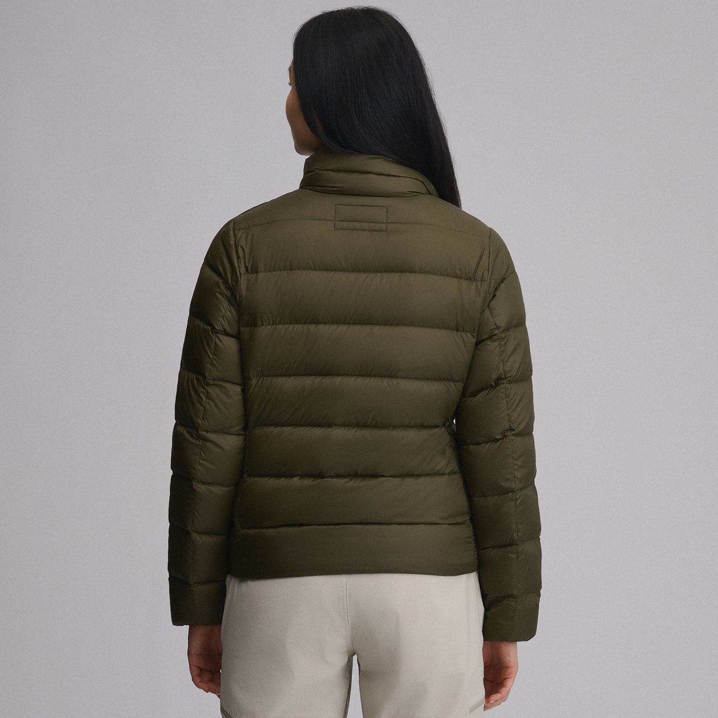 Women's CirrusLite Down Jacket-Dark Fatigue-14