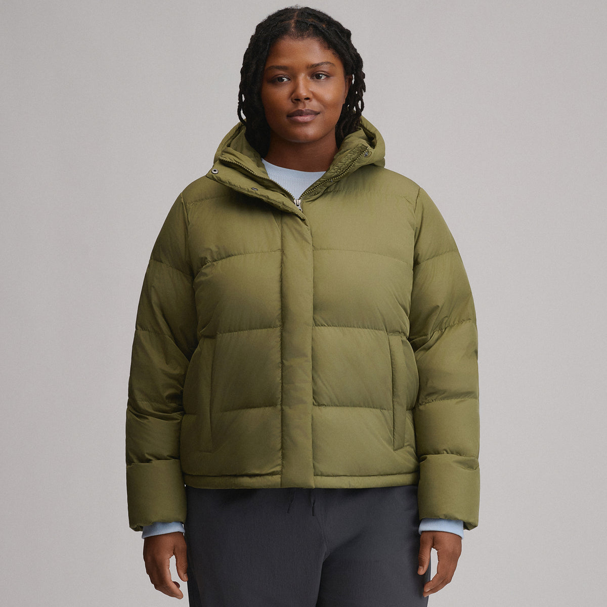 Ketchum Down Hoodie-Alder-1