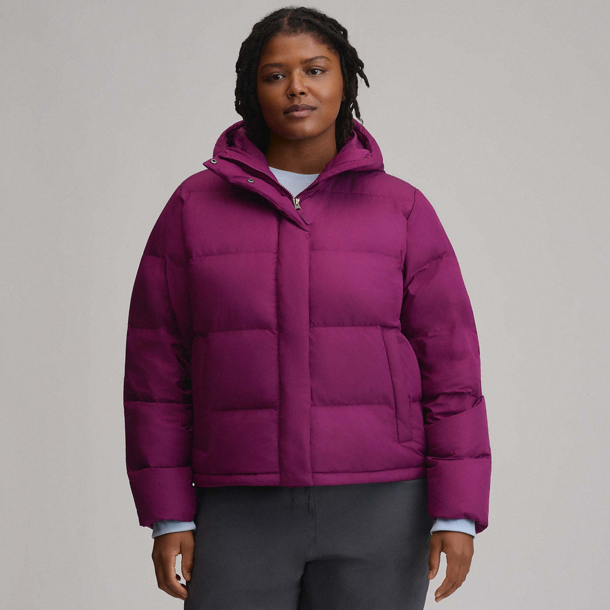 Ketchum Down Hoodie-Beet-6