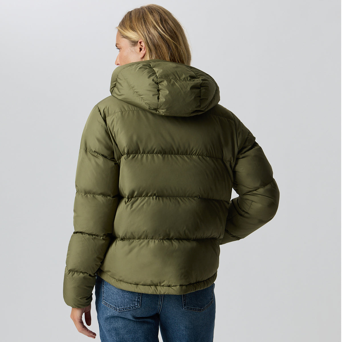 Women's Ketchum Down Hoodie-Alder-3