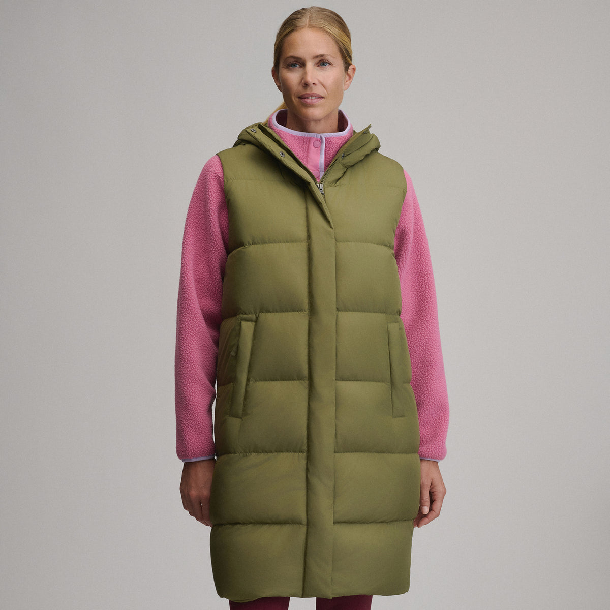 Women's Ketchum Down Vest-Alder-1