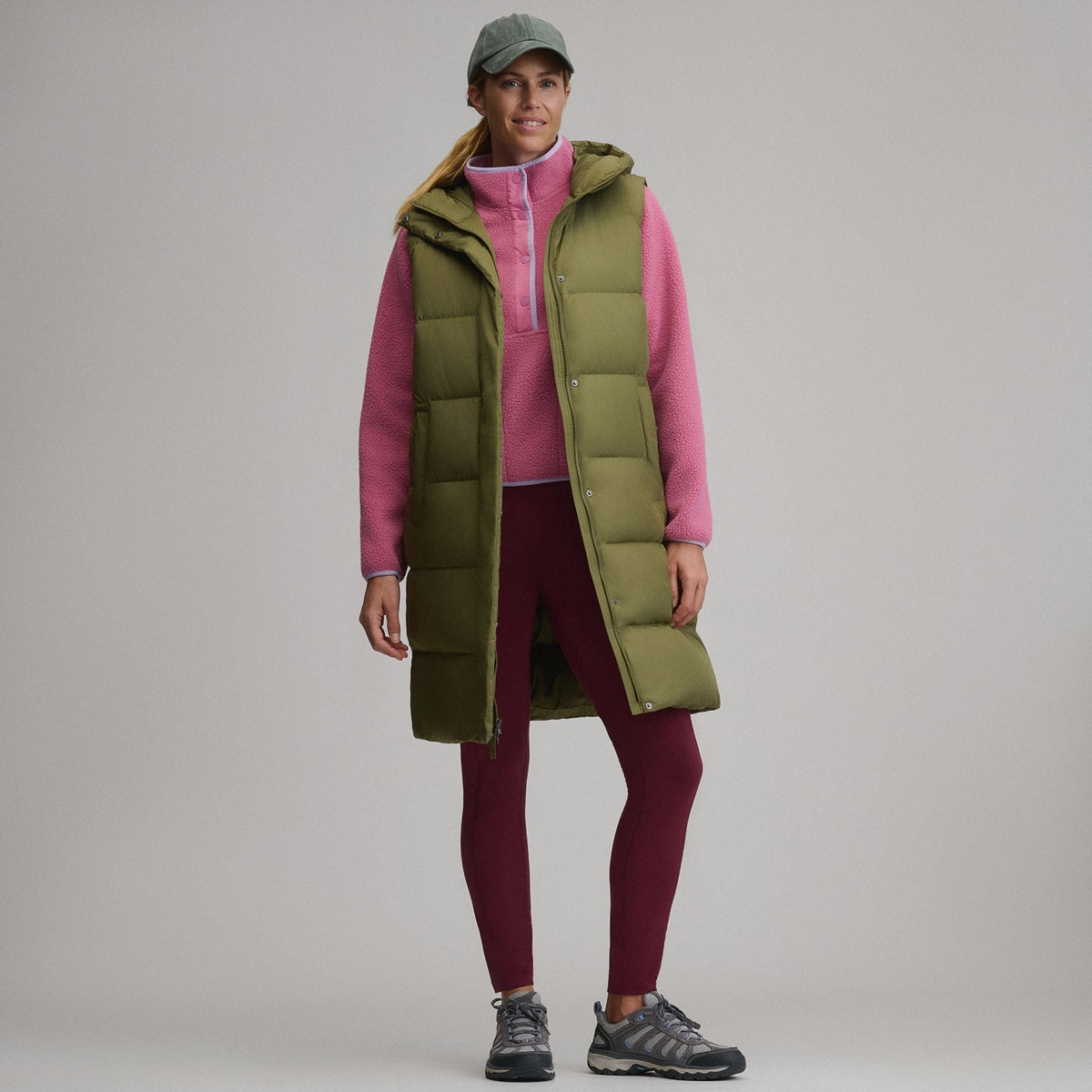Women's Ketchum Down Vest-Alder-5