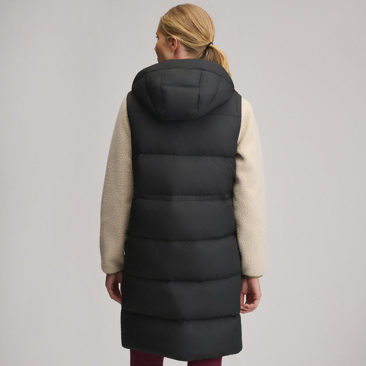 Women's Ketchum Down Vest-Black-7