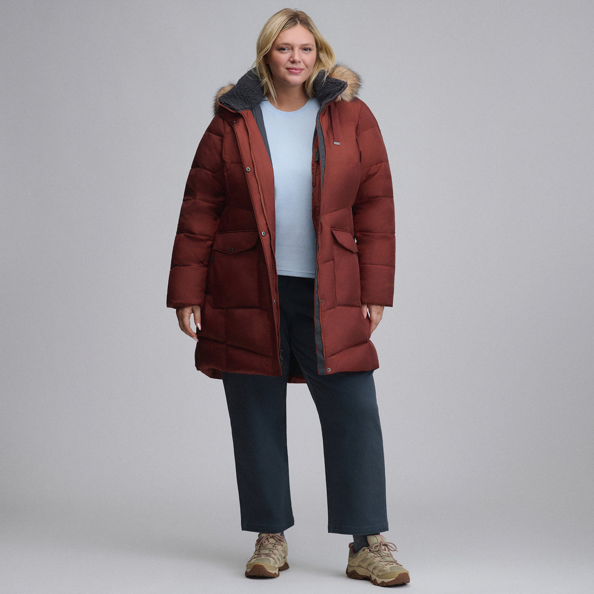 Lodge Cascadian Down Parka-Sable-30