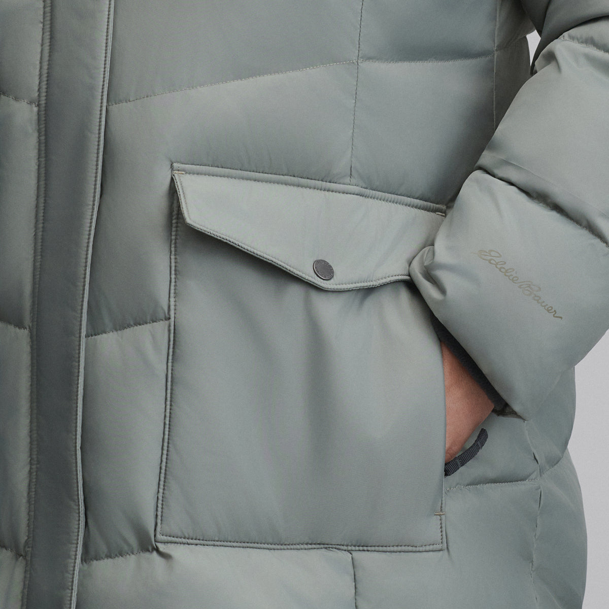 Lodge Cascadian Down Parka-Sage-34
