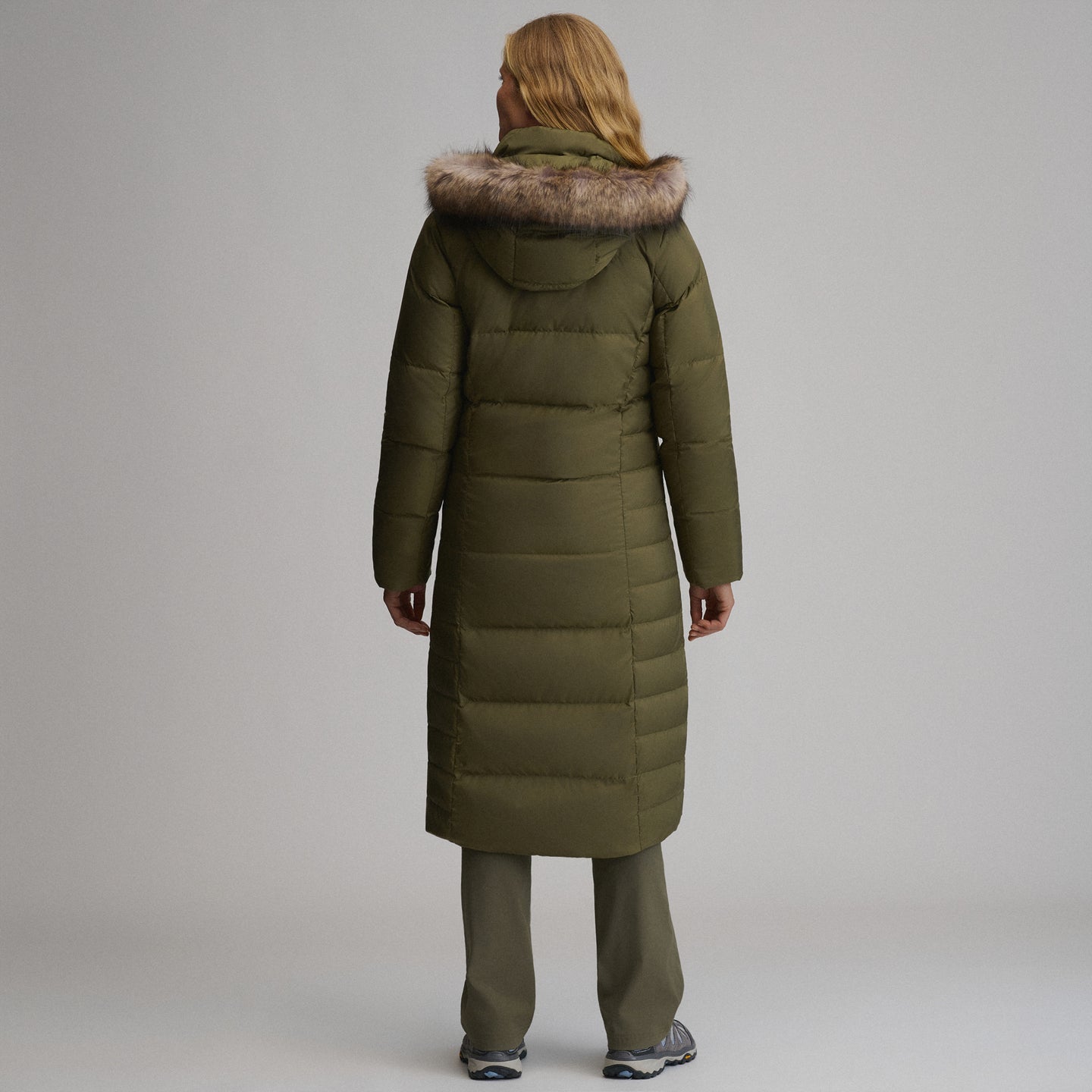 Women's Lodge Down Duffle Jacket-Alder-2