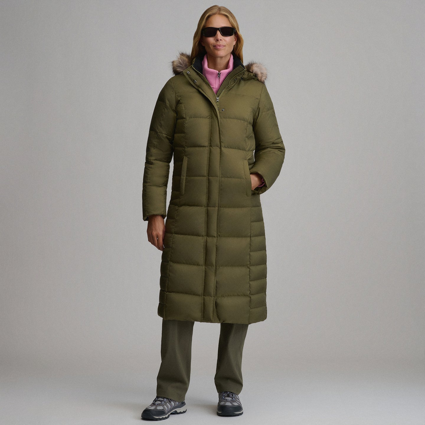 Women's Lodge Down Duffle Jacket-Alder-5