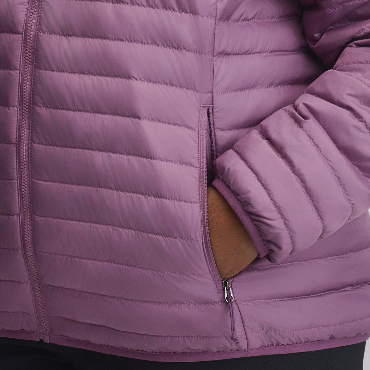 Women's Microlight Down Jacket-Deep Wisteria-8