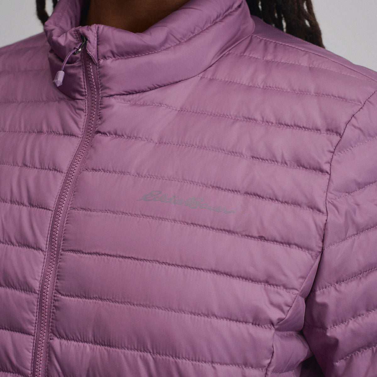 Women's Microlight Down Jacket-Deep Wisteria-9