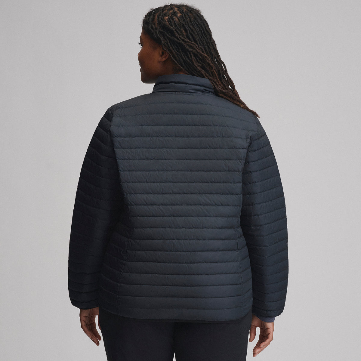 Women's Microlight Down Jacket-Onyx-17