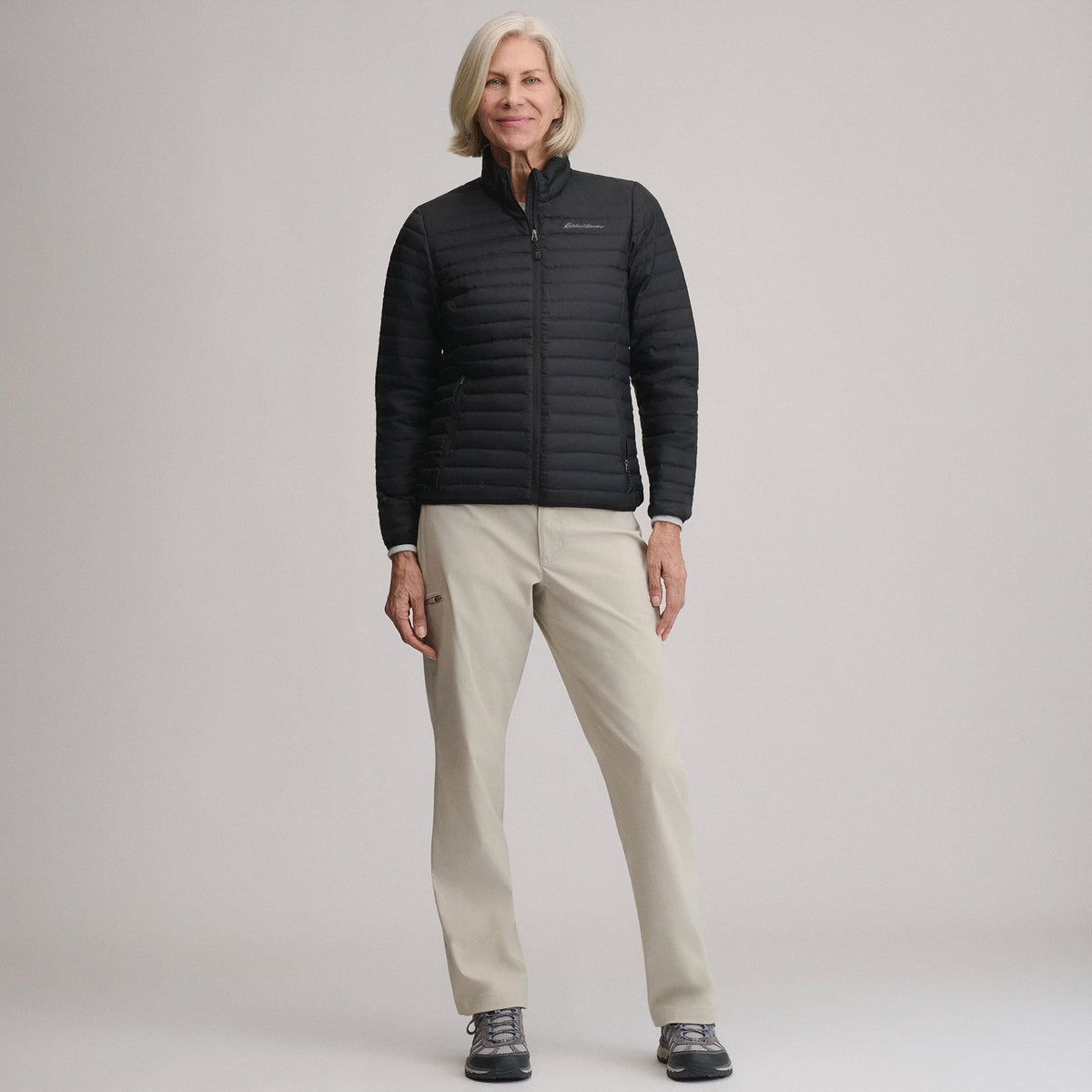 Women's Microlight Down Jacket-Onyx-4
