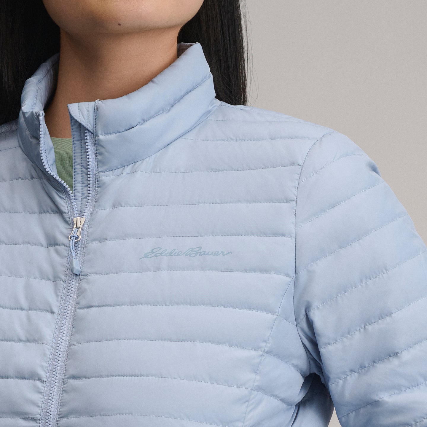 Microlight Down Jacket-Smoke Blue-19