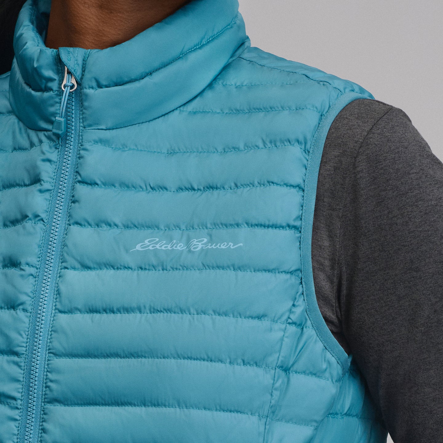 Microlight Down Vest-Azure-3
