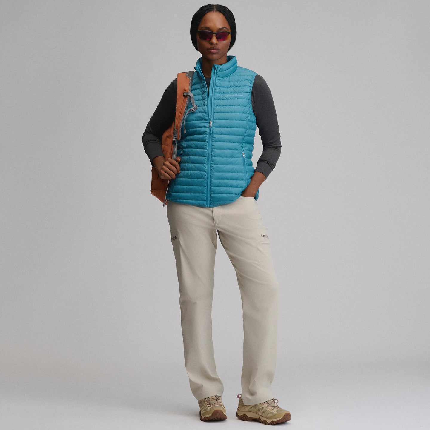Microlight Down Vest-Azure-4