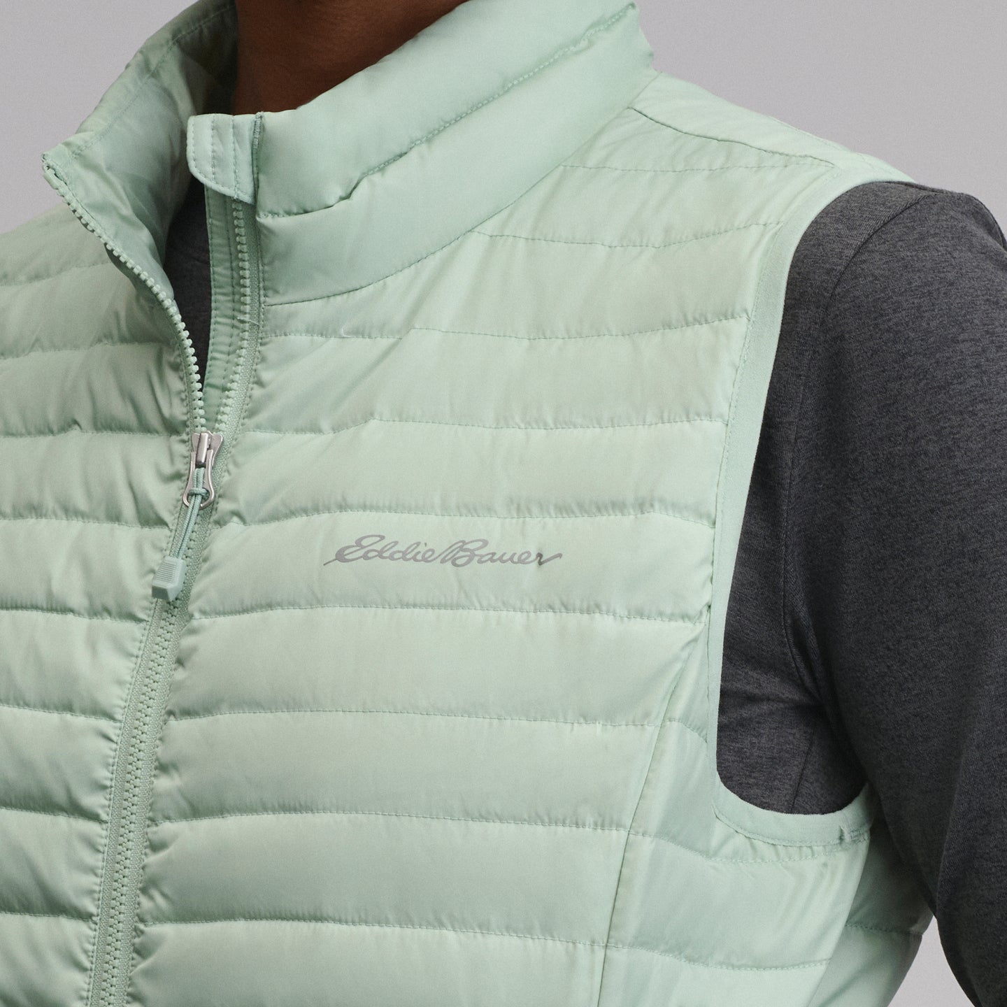Microlight Down Vest-Limestone-15