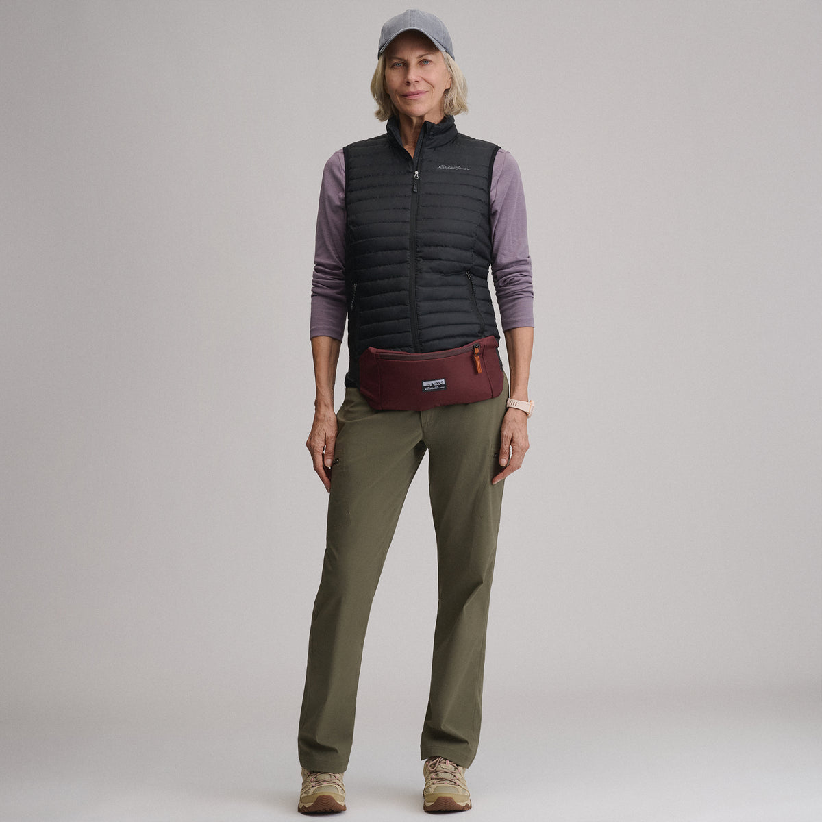 Women's Microlight Down Vest-Onyx-4