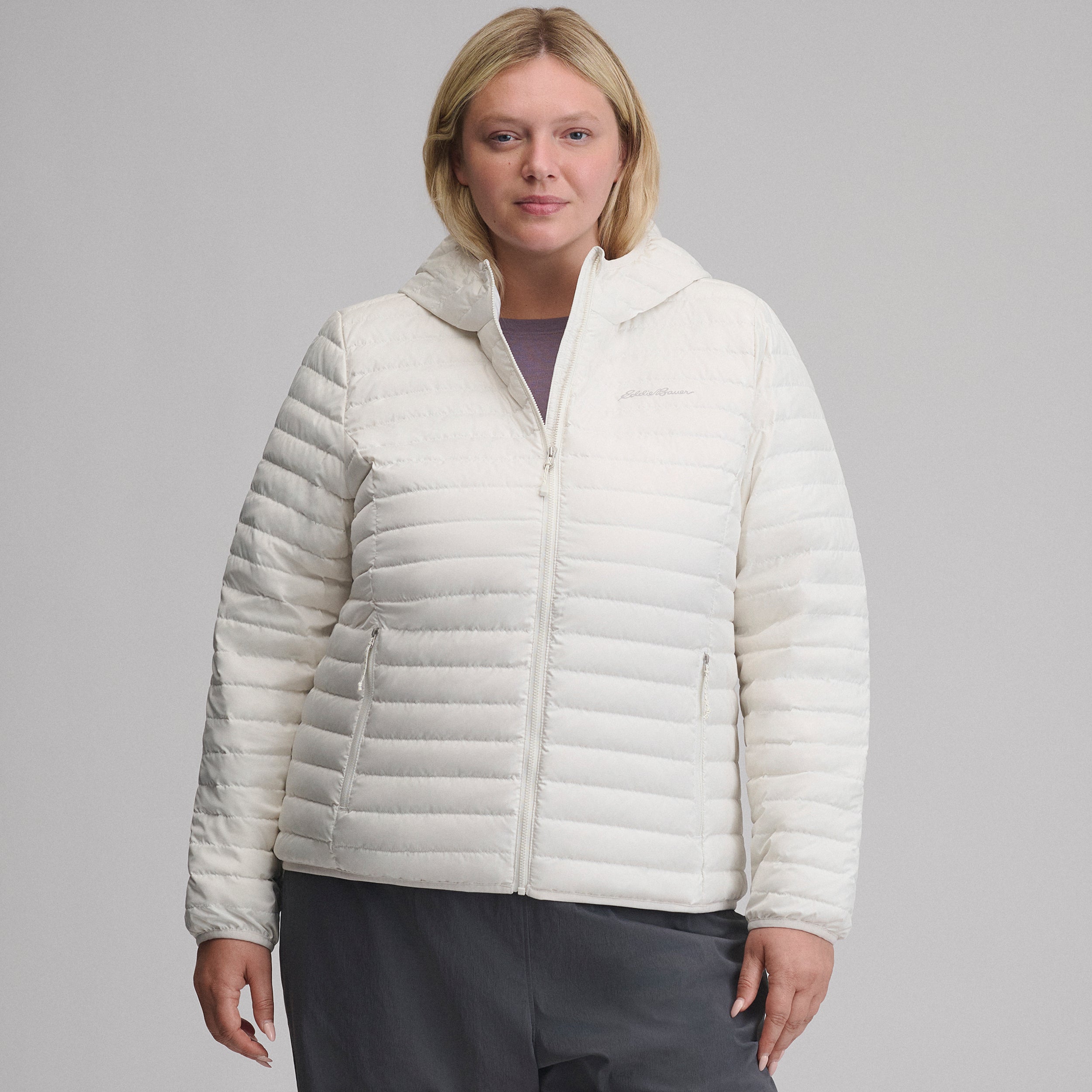 Women's Microlight Hooded Down Jacket – Eddie Bauer