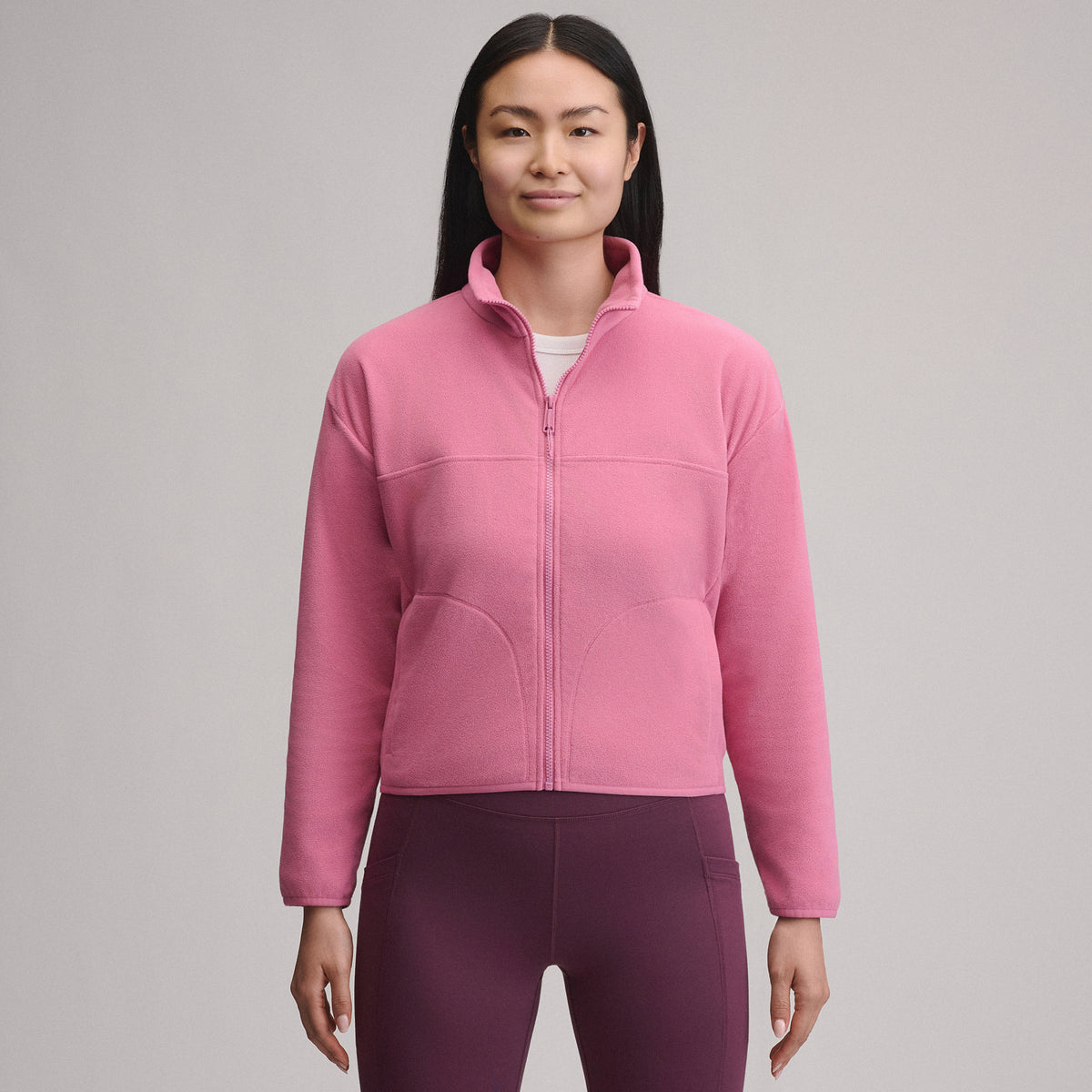 Women's Microlight Hooded Down Jacket-Ice-1