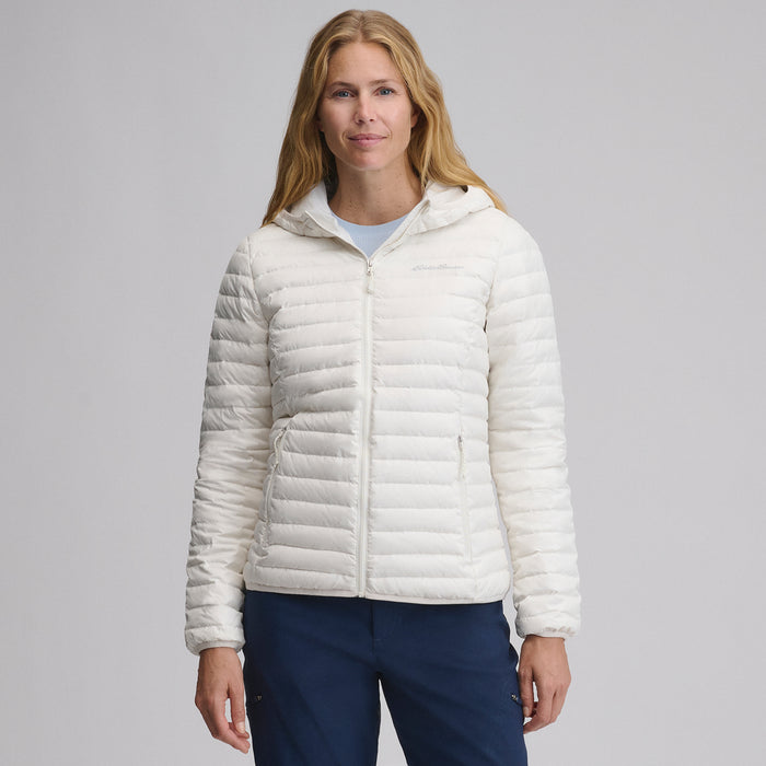 Women's Microlight Hooded Down Jacket