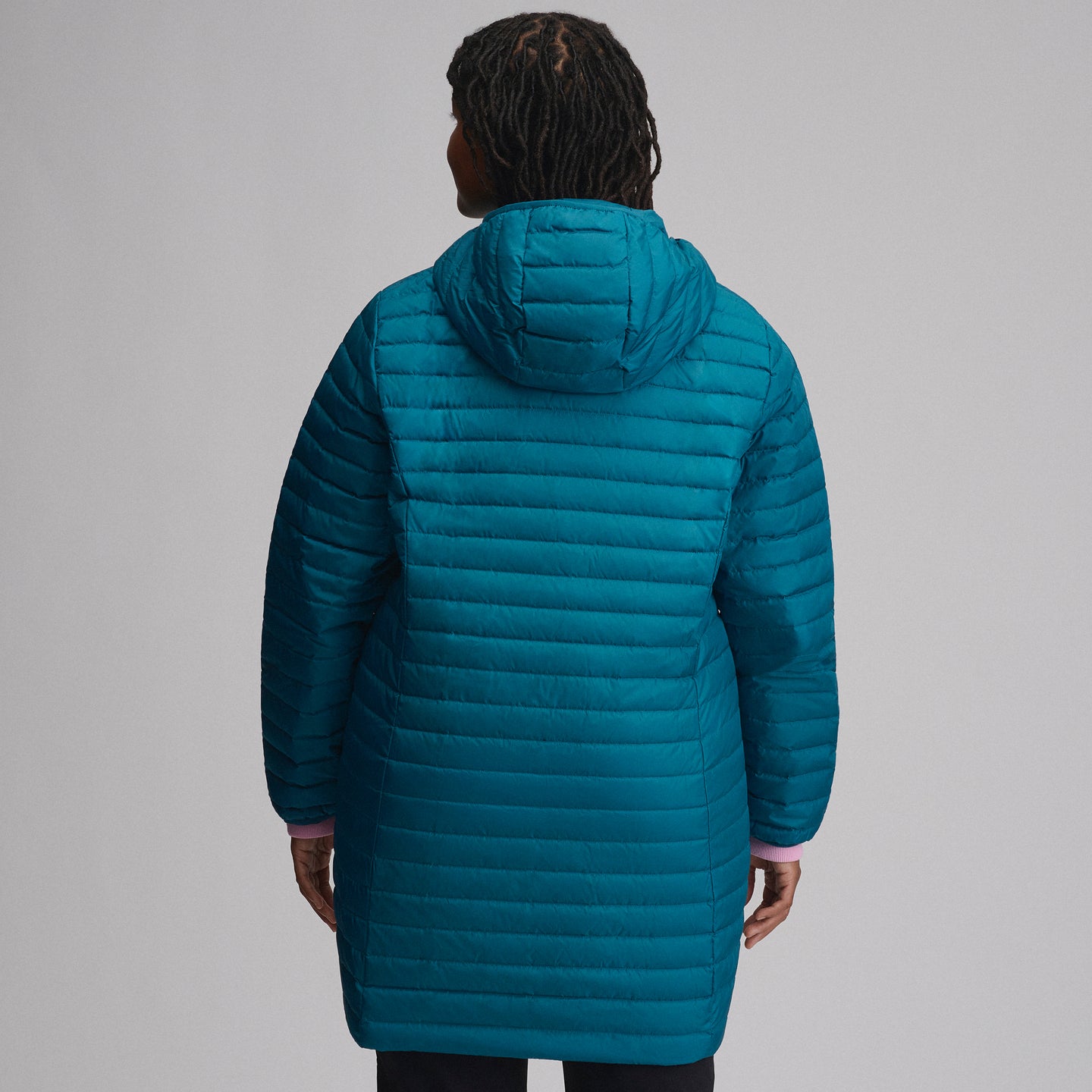 Women's Microlight Parka-Meridian Blue-3