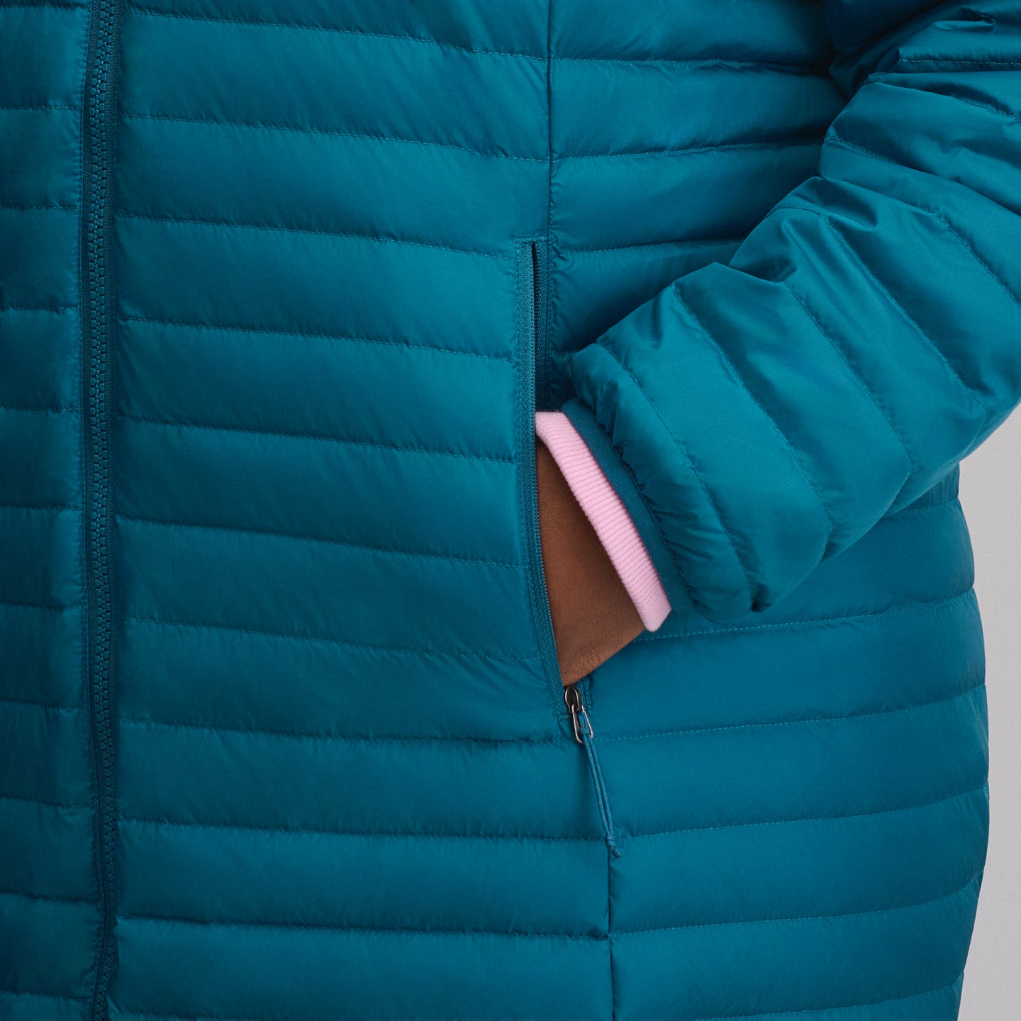 Women's Microlight Parka-Meridian Blue-5