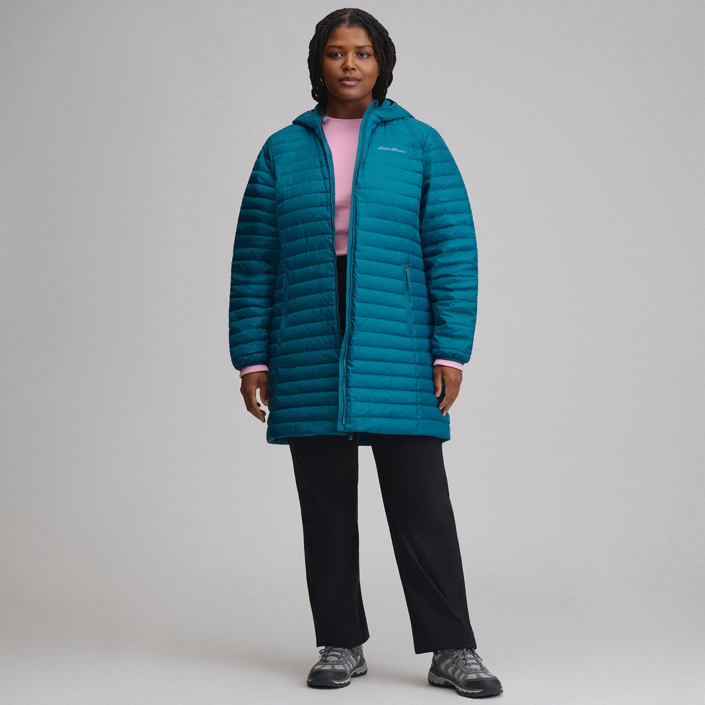Women's Microlight Parka-Meridian Blue-9