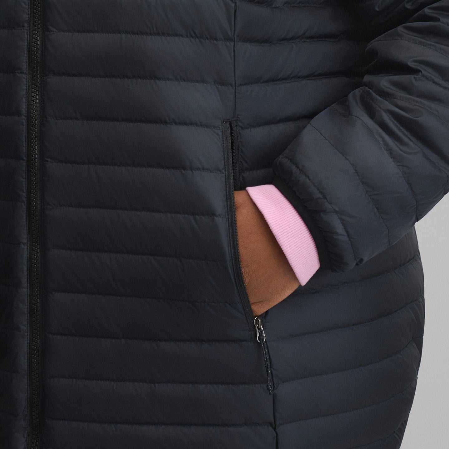 Women's Microlight Parka-Black-15