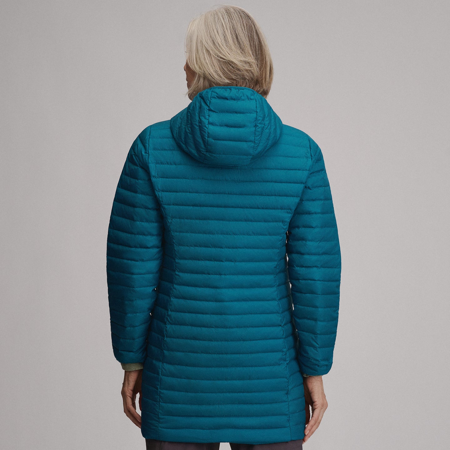 Women's Microlight Parka-Meridian Blue-4