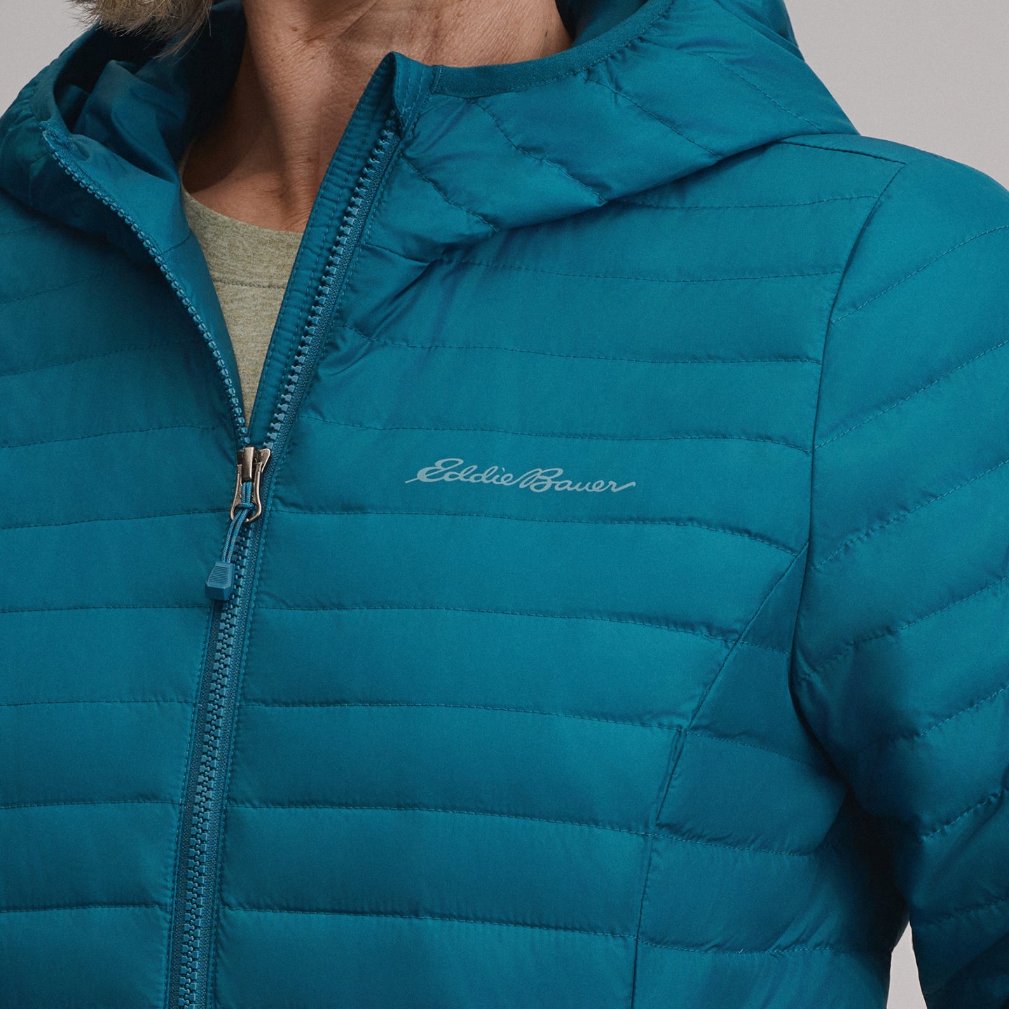 Women's Microlight Parka-Meridian Blue-8