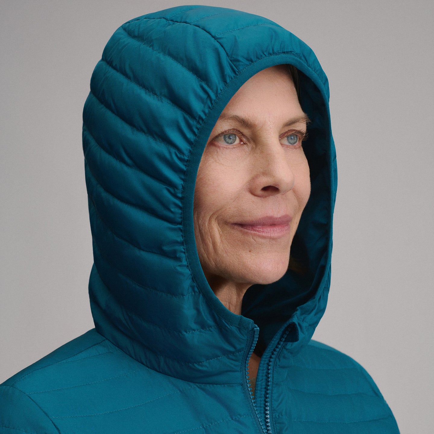 Women's Microlight Parka-Meridian Blue-6